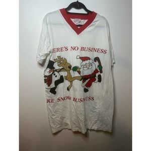 Vintage Santa jama night gown